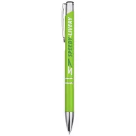 Moneta ballpoint pen, Aluminum, Lime