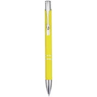Moneta ballpoint pen, Aluminum, Yellow