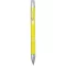 Moneta ballpoint pen, Aluminum, Yellow
