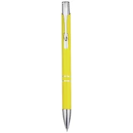 Moneta ballpoint pen, Aluminum, Yellow