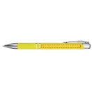 Moneta ballpoint pen, Aluminum, Yellow