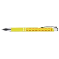 Moneta ballpoint pen, Aluminum, Yellow