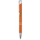 Moneta ballpoint pen, Aluminum, Orange