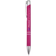 Moneta ballpoint pen, Aluminum, Pink
