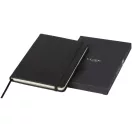 Agenda A5 cu pagini dictando, Luxe, BD01, piele ecologica, negru