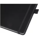 Agenda A5 cu pagini dictando, Luxe, BD01, piele ecologica, negru