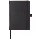 Agenda A5 cu pagini dictando, Luxe, BD01, piele ecologica, negru