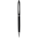 Stylus ballpoint pen, Metal, solid black