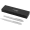 Set cadou pix si roller, Luxe, LE02, metal, argintiu