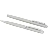 Set cadou pix si roller, Luxe, LE02, metal, argintiu