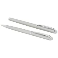 Set cadou pix si roller, Luxe, LE02, metal, argintiu