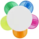 Flower Highlighter, ABS Plastic, White