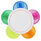Flower Highlighter, ABS Plastic, White