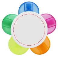 Flower Highlighter, ABS Plastic, White
