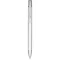 Alana anodized ballpoint pen, Aluminium barrel with ABS parts and steel clip, Silver