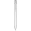 Alana anodized ballpoint pen, Aluminium barrel with ABS parts and steel clip, Silver
