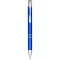 Alana anodized ballpoint pen, Aluminium barrel with ABS parts and steel clip, Blue