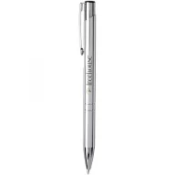   Moneta anodized aluminium click ballpoint pen, Aluminium, ABS Plastic, Chrome