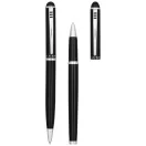 Set cadou pix si roller, Luxe, LE01, metal, negru