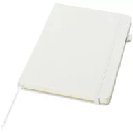   Agenda cu elastic, JournalBooks, 2610E18687, A5, Dictando, 21x14.5 cm, Hartie, Poliuretan, Alb