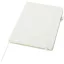 Agenda cu elastic, JournalBooks, 2610E18687, A5, Dictando, 21x14.5 cm, Hartie, Poliuretan, Alb