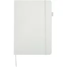 Agenda cu elastic, JournalBooks, 2610E18687, A5, Dictando, 21x14.5 cm, Hartie, Poliuretan, Alb