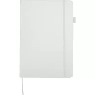   Agenda cu elastic, JournalBooks, 2610E18687, A5, Dictando, 21x14.5 cm, Hartie, Poliuretan, Alb
