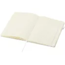 Agenda cu elastic, JournalBooks, 2610E18687, A5, Dictando, 21x14.5 cm, Hartie, Poliuretan, Alb
