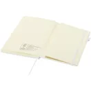 Agenda cu elastic, JournalBooks, 2610E18687, A5, Dictando, 21x14.5 cm, Hartie, Poliuretan, Alb