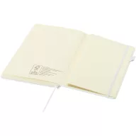   Agenda cu elastic, JournalBooks, 2610E18687, A5, Dictando, 21x14.5 cm, Hartie, Poliuretan, Alb