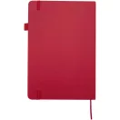 Agenda cu elastic, JournalBooks, 2610E18688, A5, Dictando, 21x14.5 cm, Hartie, Poliuretan, Rosu
