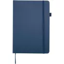 Agenda cu elastic, JournalBooks, 2610E18689, A5, Dictando, 21x14.5 cm, Hartie, Poliuretan, Albastru Ocean