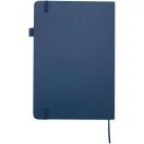 Agenda cu elastic, JournalBooks, 2610E18689, A5, Dictando, 21x14.5 cm, Hartie, Poliuretan, Albastru Ocean