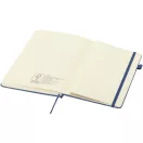Agenda cu elastic, JournalBooks, 2610E18689, A5, Dictando, 21x14.5 cm, Hartie, Poliuretan, Albastru Ocean