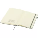 Agenda cu elastic, JournalBooks, 2610E18690, A5, Dictando, 21x14.5 cm, Hartie, Poliuretan, Verde Heather