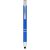 Olaf metallic touchpoint ballpoint pen, Aluminium barrel with steel clip, Royal blue