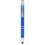 Olaf metallic touchpoint ballpoint pen, Aluminium barrel with steel clip, Royal blue