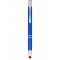 Olaf metallic touchpoint ballpoint pen, Aluminium barrel with steel clip, Royal blue