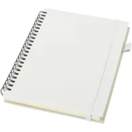   Agenda cu spirala, JournalBooks, 2610E18691, A5, Dictando, 21.4x14.5 cm, Hartie, Poliuretan, Alb