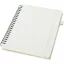 Agenda cu spirala, JournalBooks, 2610E18691, A5, Dictando, 21.4x14.5 cm, Hartie, Poliuretan, Alb
