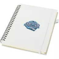   Agenda cu spirala, JournalBooks, 2610E18691, A5, Dictando, 21.4x14.5 cm, Hartie, Poliuretan, Alb