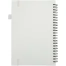 Agenda cu spirala, JournalBooks, 2610E18691, A5, Dictando, 21.4x14.5 cm, Hartie, Poliuretan, Alb