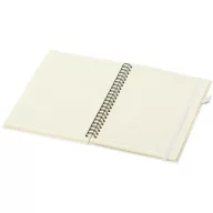   Agenda cu spirala, JournalBooks, 2610E18691, A5, Dictando, 21.4x14.5 cm, Hartie, Poliuretan, Alb