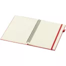 Agenda cu spirala, JournalBooks, 2610E18692, A5, Dictando, 21.4x14.5 cm, Hartie, Poliuretan, Rosu
