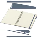 Agenda cu spirala, JournalBooks, 2610E18693, A5, Dictando, 21.4x14.5 cm, Hartie, Poliuretan, Albastru Ocean