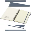 Agenda cu spirala, JournalBooks, 2610E18693, A5, Dictando, 21.4x14.5 cm, Hartie, Poliuretan, Albastru Ocean