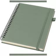   Agenda cu spirala, JournalBooks, 2610E18694, A5, Dictando, 21.4x14.5 cm, Hartie, Poliuretan, Verde Heather