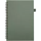 Agenda cu spirala, JournalBooks, 2610E18694, A5, Dictando, 21.4x14.5 cm, Hartie, Poliuretan, Verde Heather