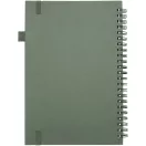 Agenda cu spirala, JournalBooks, 2610E18694, A5, Dictando, 21.4x14.5 cm, Hartie, Poliuretan, Verde Heather