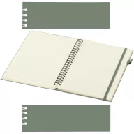   Agenda cu spirala, JournalBooks, 2610E18694, A5, Dictando, 21.4x14.5 cm, Hartie, Poliuretan, Verde Heather
